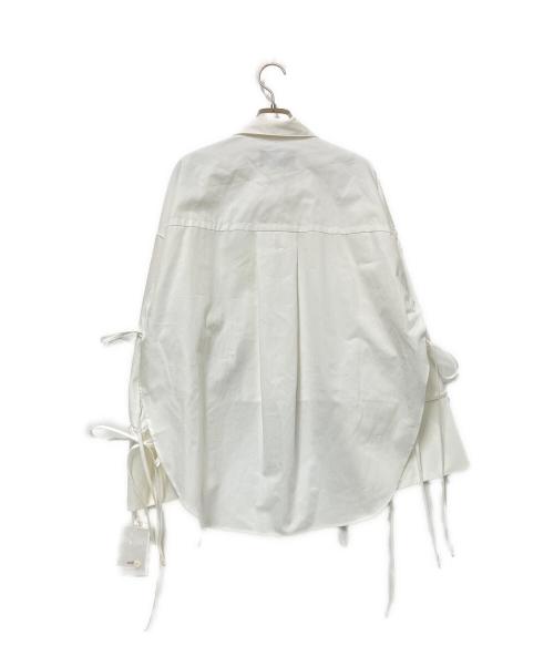 STUDIOUS（ステュディオス）STUDIOUS (ステュディオス) COTTON OVER SHIRT ホワイト サイズ:FREE 未使用品の古着・服飾アイテム
