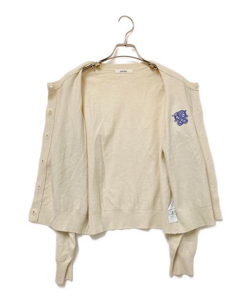 Snidel（スナイデル）Snidel (スナイデル) モチーフエンブロイダリーカーディガン ホワイト サイズ:ONEの古着・服飾アイテム