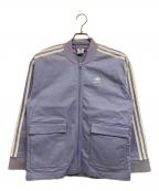 adidasアディダス）の古着「TRACK TOP」｜パープル