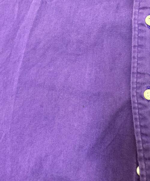 RALPH LAUREN（ラルフローレン）RALPH LAUREN (ラルフローレン) ボタンダウンシャツ パープル サイズ:Lの古着・服飾アイテム
