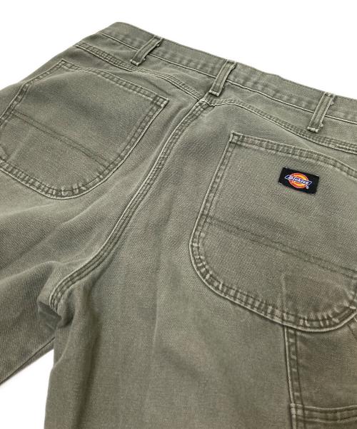 Dickies（ディッキーズ）Dickies (ディッキーズ) ダックペインターパンツ グリーン サイズ:W34×L30の古着・服飾アイテム
