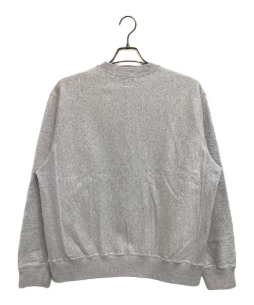 blurhms ROOTSTOCK（ブラームスルーツストック）blurhms ROOTSTOCK (ブラームスルーツストック) Soft&Hard Sweat Crew neck PRINT グレー サイズ:2の古着・服飾アイテム