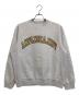 blurhms ROOTSTOCK（ブラームスルーツストック）の古着「Soft&Hard Sweat Crew neck PRINT」｜グレー