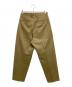 UNIVERSAL PRODUCTS. (ユニバーサルプロダクツ) ONE TUCK CHINO TROUSERS ベージュ サイズ:2：7000円