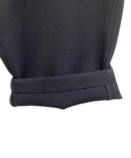 H BEAUTY&YOUTH（エイチ ビューティー&ユース）H BEAUTY&YOUTH (エイチ ビューティー&ユース) WORSTED WOOL EASY PANTS ブラック サイズ:Lの古着・服飾アイテム