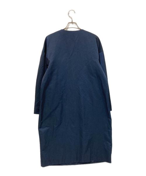 TOMORROW LAND collection（トゥモローランドコレクション）TOMORROW LAND collection (トゥモローランドコレクション) スパークツイル コクーンコート ネイビー サイズ:36の古着・服飾アイテム
