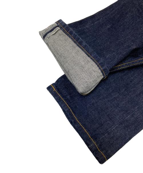 mizuiro-ind（ミズイロインド）mizuiro-ind (ミズイロインド) テーパードデニムパンツ インディゴ サイズ:3の古着・服飾アイテム