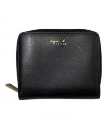 agnes b voyage（アニエスベーボヤージュ）の古着「2つ折り財布」｜ブラック
