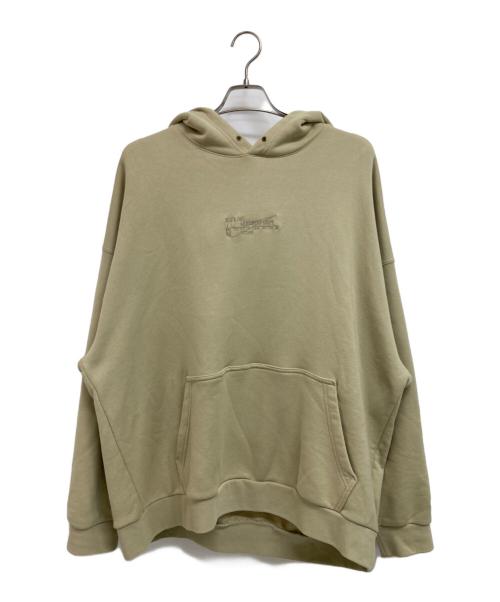 NIKE（ナイキ）NIKE (ナイキ) オーバーサイズドフレンチテリープルオーバー パーカー ベージュ サイズ:XXLの古着・服飾アイテム