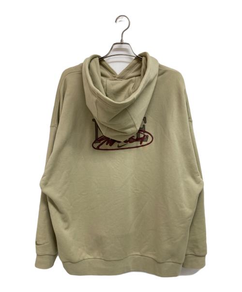NIKE（ナイキ）NIKE (ナイキ) オーバーサイズドフレンチテリープルオーバー パーカー ベージュ サイズ:XXLの古着・服飾アイテム