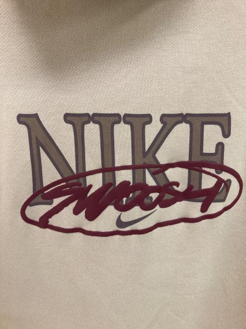 NIKE（ナイキ）NIKE (ナイキ) オーバーサイズドフレンチテリープルオーバー パーカー ベージュ サイズ:XXLの古着・服飾アイテム