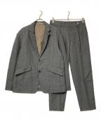 WYM LIDNMウィム バイ リドム）の古着「RELAX WOOL LIKE PE SET-UP」｜グレー