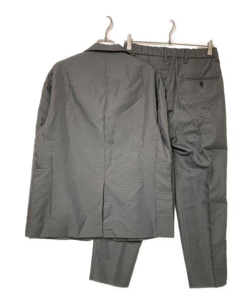 WYM LIDNM（ウィム バイ リドム）WYM LIDNM (ウィム バイ リドム) RELAX WOOL LIKE PE SET-UP グレー サイズ:Mの古着・服飾アイテム