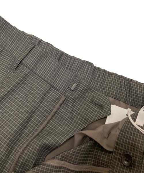 WYM LIDNM（ウィム バイ リドム）WYM LIDNM (ウィム バイ リドム) RELAX WOOL LIKE PE SET-UP グレー サイズ:Mの古着・服飾アイテム