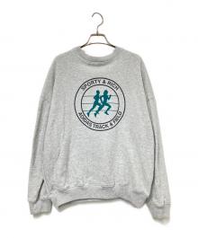 adidas×Sporty & Rich（アディダス×スポーティーアンドリッチ）の古着「SWEATER」｜グレー