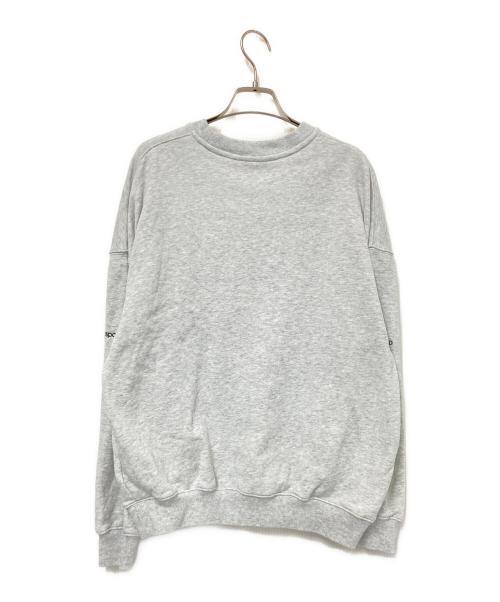 adidas（アディダス）adidas (アディダス) Sporty & Rich (スポーティーアンドリッチ) SWEATER グレー サイズ:Mの古着・服飾アイテム
