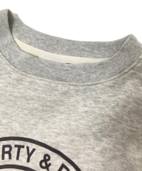 adidas（アディダス）adidas (アディダス) Sporty & Rich (スポーティーアンドリッチ) SWEATER グレー サイズ:Mの古着・服飾アイテム