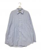 MAISON SPECIAL×THOMAS MASONメゾンスペシャル×トーマスメイソン）の古着「Prime-Over Shirt」｜ブルー