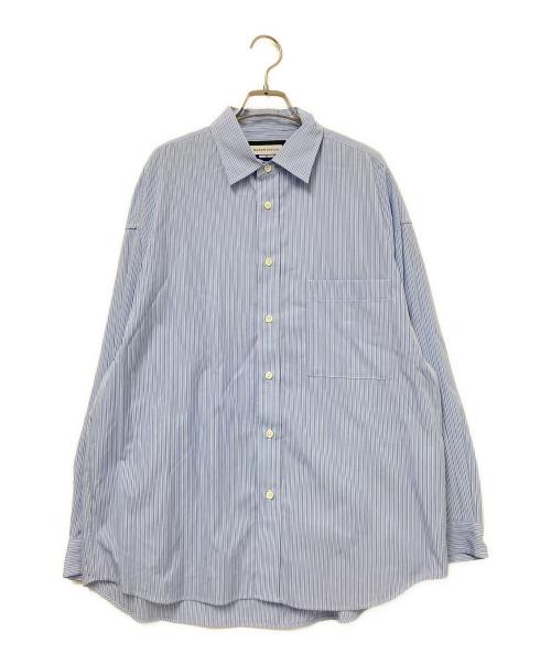 MAISON SPECIAL（メゾンスペシャル）MAISON SPECIAL (メゾンスペシャル) THOMAS MASON (トーマスメイソン) Prime-Over Shirt ブルーの古着・服飾アイテム