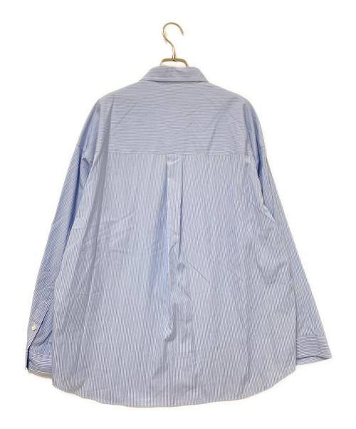 MAISON SPECIAL（メゾンスペシャル）MAISON SPECIAL (メゾンスペシャル) THOMAS MASON (トーマスメイソン) Prime-Over Shirt ブルーの古着・服飾アイテム
