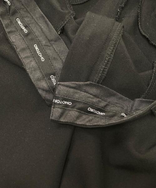 OHOTORO（オオトロ）OHOTORO (オオトロ) スラックス ブラック サイズ:Sの古着・服飾アイテム