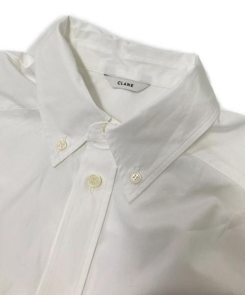 CLANE（クラネ）CLANE (クラネ) HUGE SHIRT ホワイト サイズ:1の古着・服飾アイテム