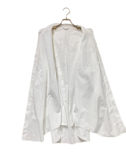 CLANE（クラネ）CLANE (クラネ) HUGE SHIRT ホワイト サイズ:1の古着・服飾アイテム