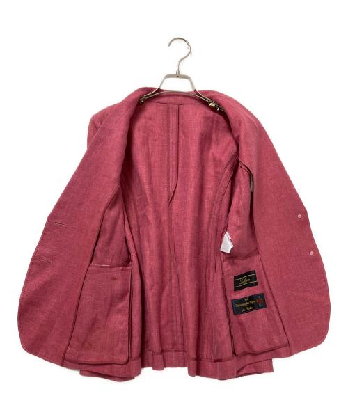 Leilian（レリアン）Leilian (レリアン) リネン混ジャケット ピンク サイズ:9の古着・服飾アイテム