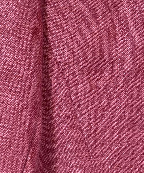 Leilian（レリアン）Leilian (レリアン) リネン混ジャケット ピンク サイズ:9の古着・服飾アイテム