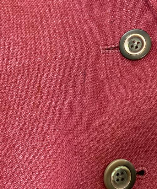 Leilian（レリアン）Leilian (レリアン) リネン混ジャケット ピンク サイズ:9の古着・服飾アイテム