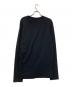 BALMAIN (バルマン) ロングスリーブカットソー ブラック サイズ:L：11000円