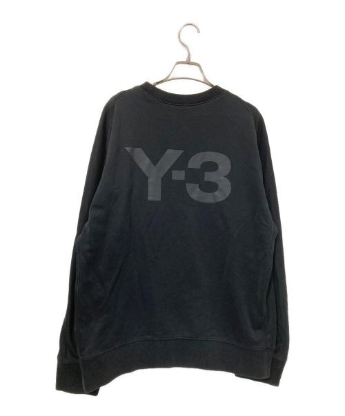 Y-3（ワイスリー）Y-3 (ワイスリー) バックロゴスウェット ブラック サイズ:Lの古着・服飾アイテム