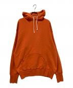 WAREHOUSE×BEAMS PLUSウエアハウス×ビームスプラス）の古着「別注プルオーバーパーカー」｜オレンジ
