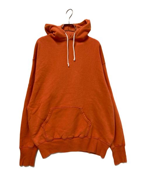 WAREHOUSE（ウエアハウス）WAREHOUSE (ウエアハウス) BEAMS PLUS (ビームスプラス) 別注プルオーバーパーカー オレンジ サイズ:42の古着・服飾アイテム