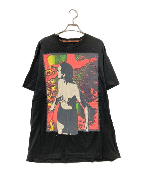 PAUL SMITH（ポールスミス）PAUL SMITH (ポールスミス) プリントTシャツ ブラック サイズ:Lの古着・服飾アイテム