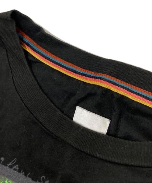 PAUL SMITH（ポールスミス）PAUL SMITH (ポールスミス) プリントTシャツ ブラック サイズ:Lの古着・服飾アイテム