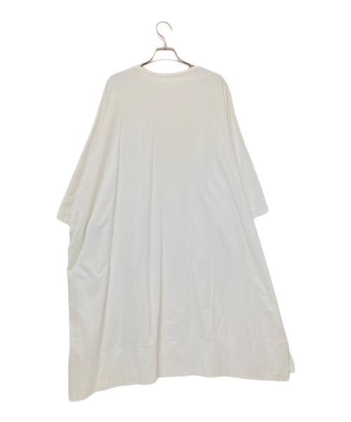 GROUND Y（グラウンドワイ）GROUND Y (グラウンドワイ) スナップスリットショートカットソー ホワイト サイズ:3の古着・服飾アイテム