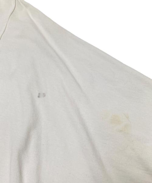 GROUND Y（グラウンドワイ）GROUND Y (グラウンドワイ) スナップスリットショートカットソー ホワイト サイズ:3の古着・服飾アイテム