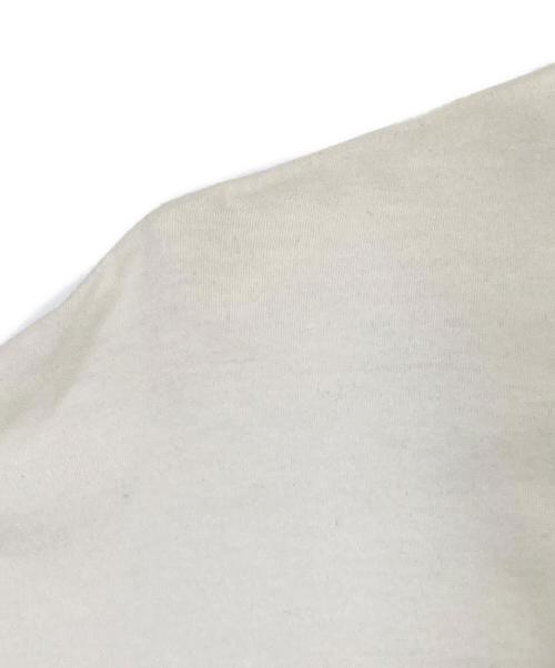 GROUND Y（グラウンドワイ）GROUND Y (グラウンドワイ) スナップスリットショートカットソー ホワイト サイズ:3の古着・服飾アイテム
