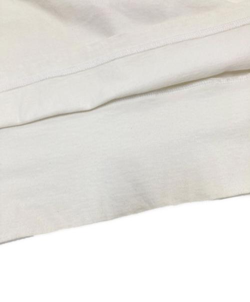 GROUND Y（グラウンドワイ）GROUND Y (グラウンドワイ) スナップスリットショートカットソー ホワイト サイズ:3の古着・服飾アイテム