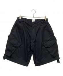 ROYAL NAVY（ロイヤルネイビー）の古着「カーゴハーフパンツ」｜ブラック