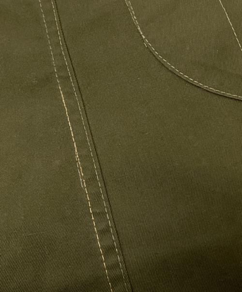 MARLON（マロン）MARLON (マロン) 切替ハンドバッグ グリーン サイズ:下記参照の古着・服飾アイテム