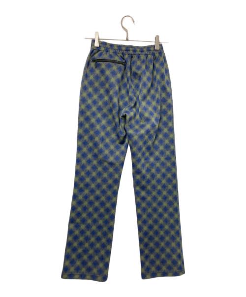 Needles（ニードルズ）Needles (ニードルズ) TRACK PANT - POLY JQ グリーン×ブルー サイズ:1の古着・服飾アイテム
