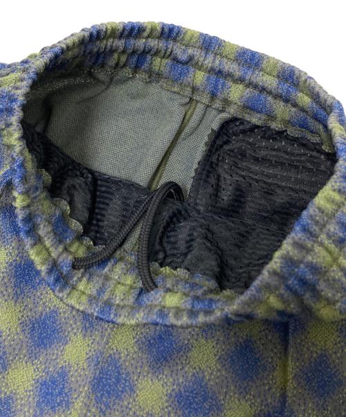 Needles（ニードルズ）Needles (ニードルズ) TRACK PANT - POLY JQ グリーン×ブルー サイズ:1の古着・服飾アイテム