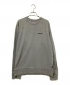 Patagoniaパタゴニア）の古着「P-6 Logo Organic Crew Sweatshirt」｜グレー