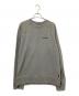 Patagonia（パタゴニア）の古着「P-6 Logo Organic Crew Sweatshirt」｜グレー