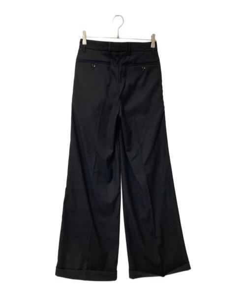 soerte（ソエルテ）soerte (ソエルテ) Wide straight slacks ブラック 未使用品の古着・服飾アイテム