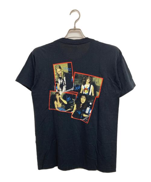 HUGGER（ハガー）HUGGER (ハガー) 80‘SバンドTシャツ ブラック サイズ:Lの古着・服飾アイテム