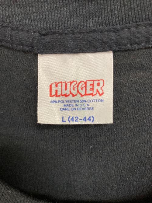 HUGGER（ハガー）HUGGER (ハガー) 80‘SバンドTシャツ ブラック サイズ:Lの古着・服飾アイテム