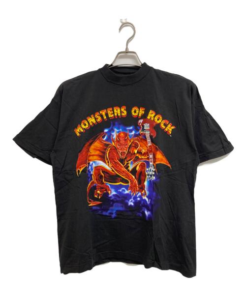 USED（ユーズド）USED (ユーズド) ヴィンテージTシャツ ブラック サイズ: Lの古着・服飾アイテム